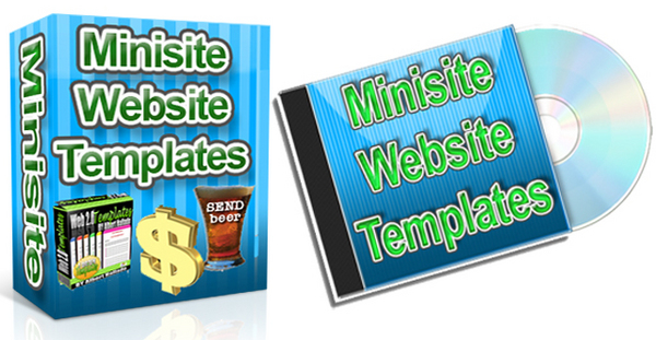 Product picture 15 Mini Site Templates